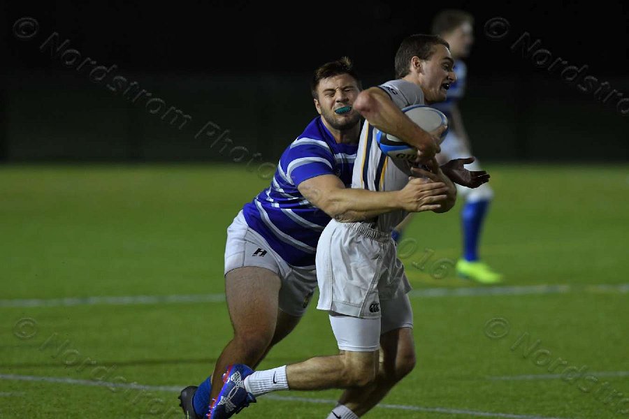 Wheaton Men\'s Rugby vs Mass Maritime.  Photo by Keith Nordstrom